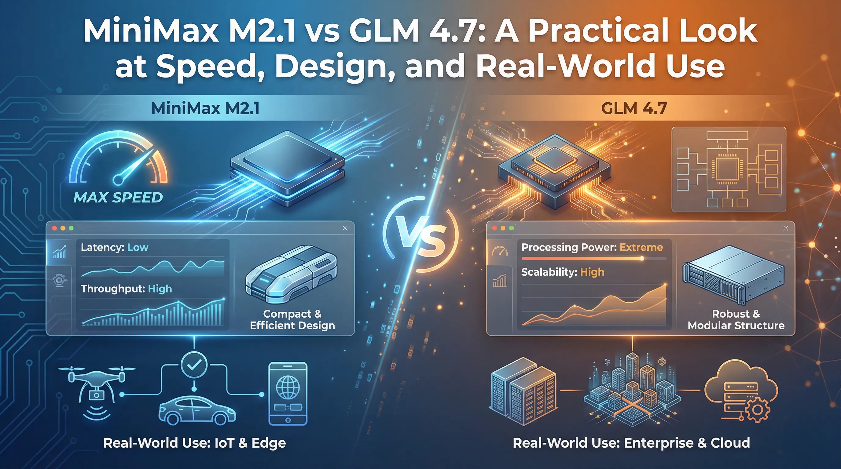 MiniMax M2.1 vs GLM 4.7: A Practical Look at Speed, Design, and Real‑World Use