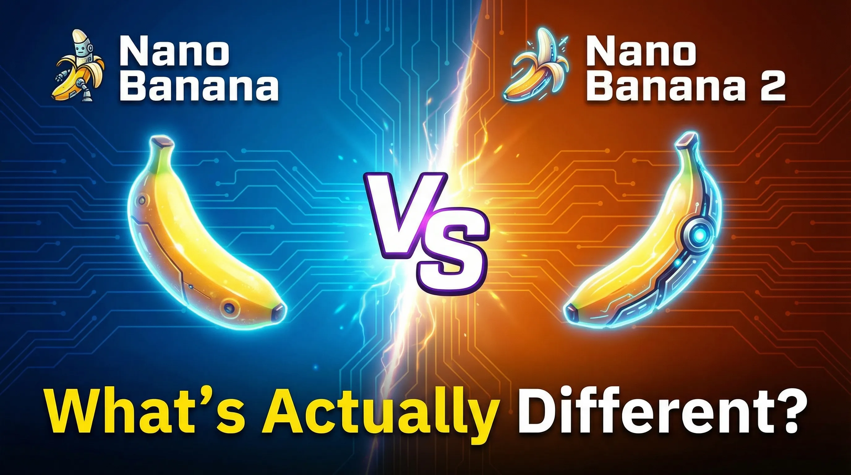 Nano Banana vs Nano Banana 2: What’s Actually Different?