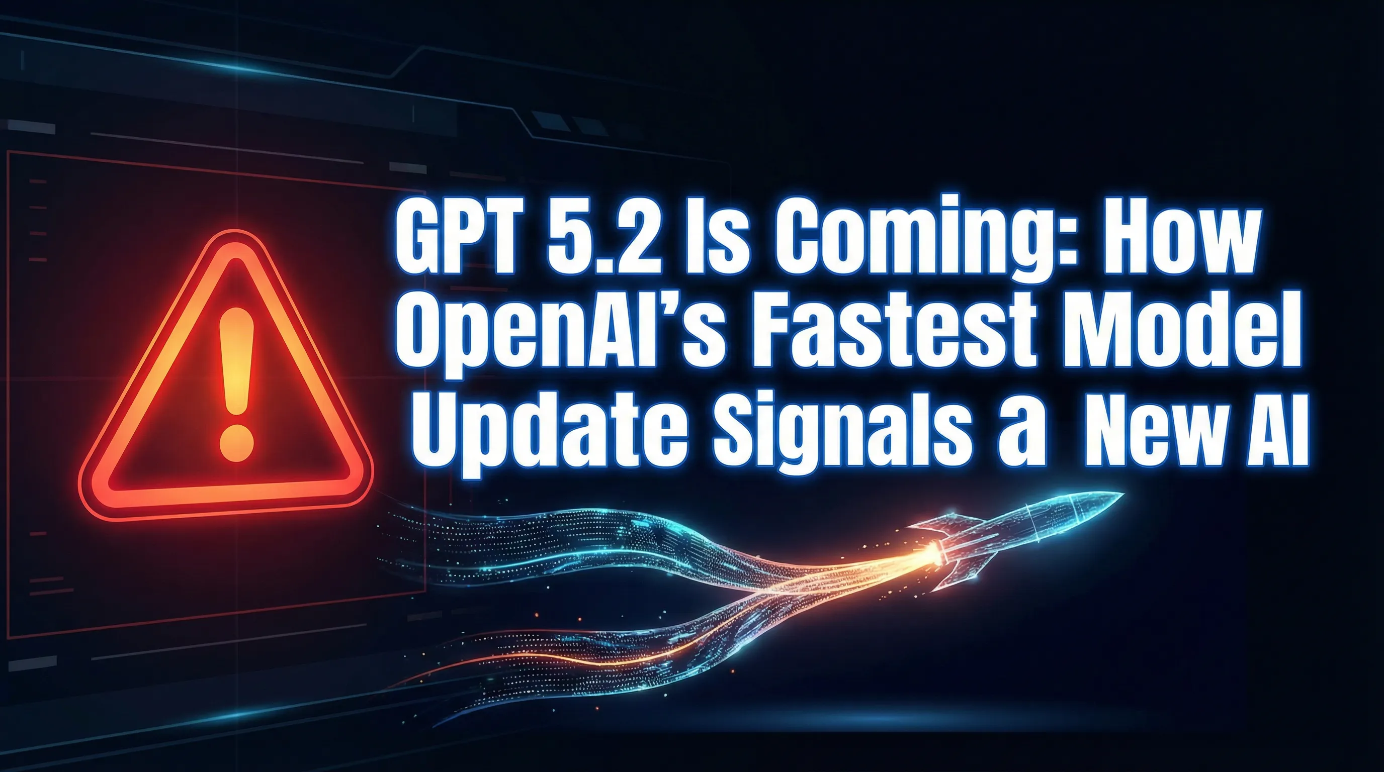 GPT 5.2 Is Coming: How OpenAI’s Fastest Model Update Signals a New AI Arms Race